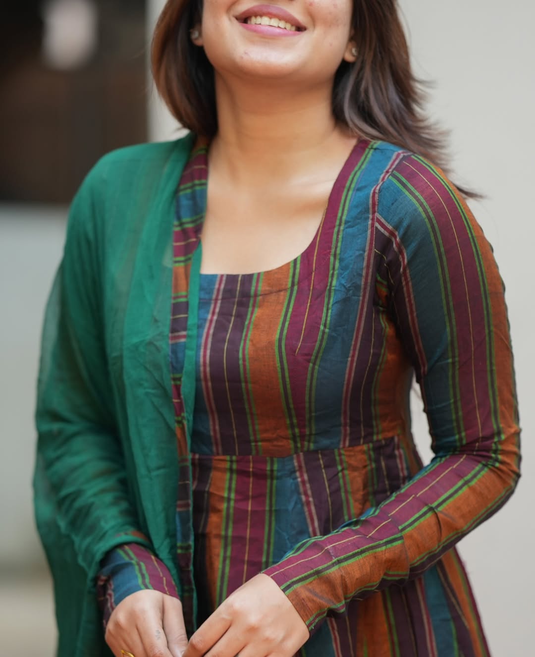 Beautiful Multicolor Anarkali Kurta Set